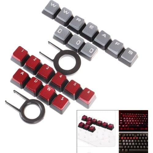 10Pcs/Pack Keycaps for Corsair K70 RGB K95 K90 K63 Mechanical Keyboard