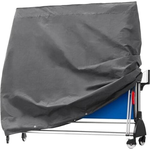 Best Durable Table Tennis Cover Ping Pong Waterproof Protective Breathable Oxford Fabric Outdoor Garden Cover Sheet 165x70x185Cm