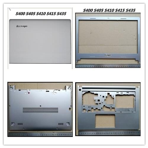 New Palmrest Upper Lower Cover For Lenovo S400 S405 S410 S415 S430 S435 S436 S415T S400T Top Case Bottom Base Cover Carcass