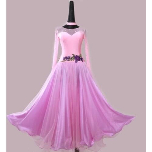 Adult new modern dress 2018 waltz skirt dancing ballroom dancing ballroom dance dress skirt