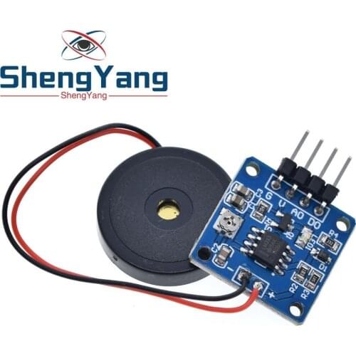 Piezoelectric shock tap sensor Vibration switch module piezoelectric sheet percussion for Arduino 51 UNO MEGA2560 r3 DIY Kit