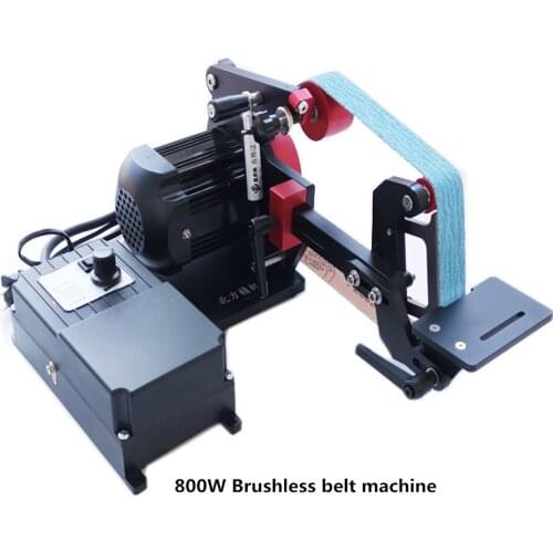 220V Industrial Belt Sander DIY Desktop Knife Sharpener Tools Open Edge Fixed Angle Polishing Machine Belt Machine top quality