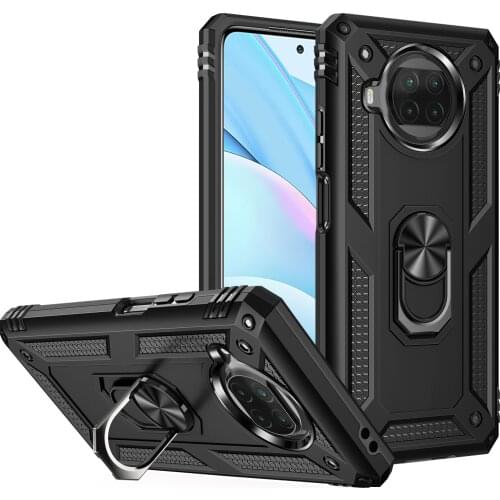 Shockproof Case for Xiaomi Mi 10 T Mi10T Mi 10T Lite Case Cover Armor Military Protective Car Holder Magnet Stand Phone Case