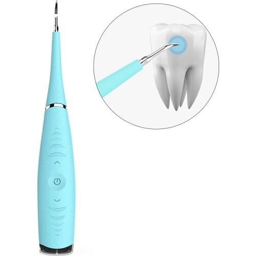 Plaque Remover Teeth Dental Tools Electric Calculus Remover Tartar Removal High Frequency Cleaning Stain Eraser Tooth Polisher