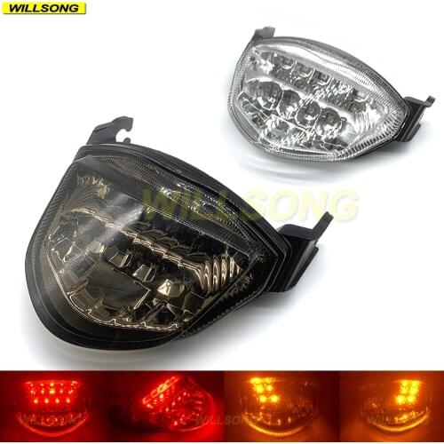 LED Rear Tail Brake Light Blinker Turn Signal Integrated Lamp For SUZUKI GSXR1000 2005 2006 Year Motorcycle Accessories New