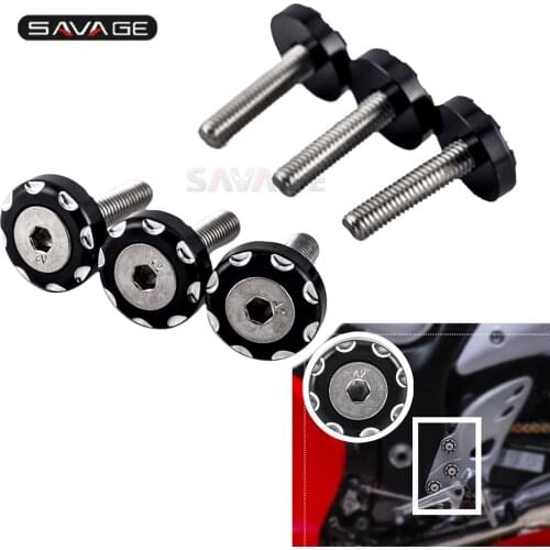 Foot Heel Pedal Screw Bolts For SUZUKI HAYABUSA GSX1300R 1999-2020 Motorcycle Foot Pedal Peg Bracket Mount Accessories GSX 1300R