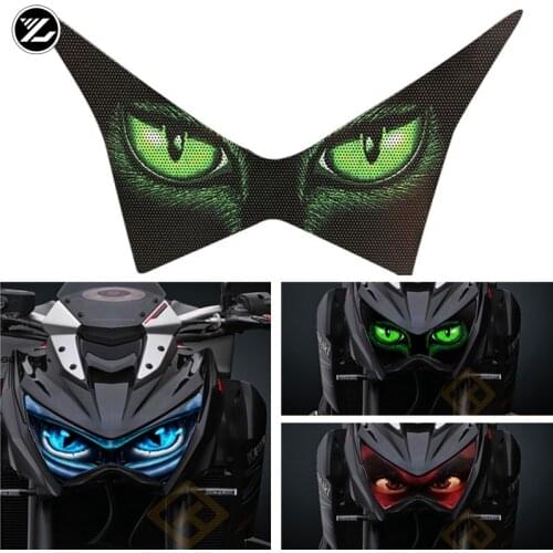 Motorcycle headlight protection sticker Front Fairing Headlight Sticker Guard Sticker for kawasaki Z250 Z300 Z800 2015-2018 2016