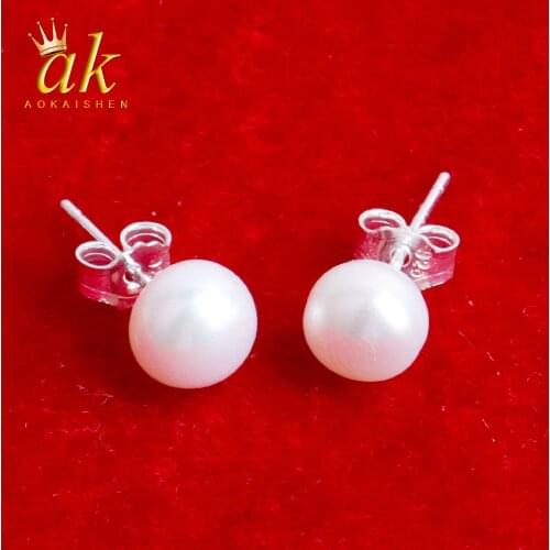 Freshwater Pearl Stud Earring Women’s Jewelry