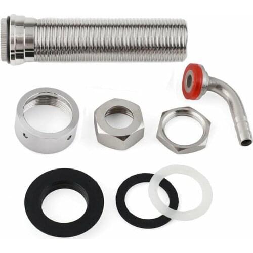 1PC Draft Beer Tap Faucet Accessories Keg Tap Kegerator Spout Homebrew Beer G5/8 Elbow 8mm