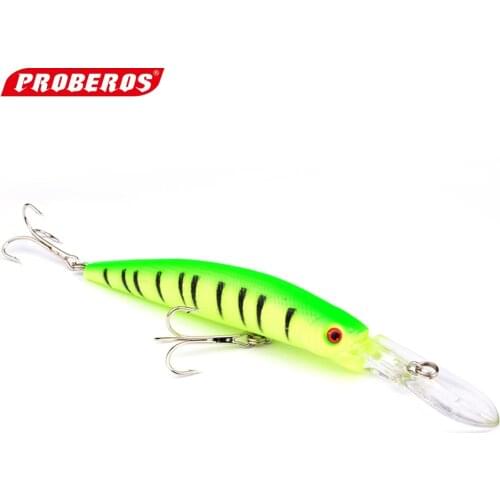 14.5cm Artificial Minnow Fishing Lure Bait 15.53g Unique Crankbait 6 Color Wobbler
