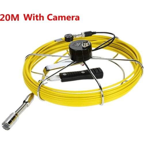 20m/50m Fiberglass Cable Pipe Tube Inspection System Tool With 23mm Camera Head only fits TP9000 TP9300 Pipe Inspection System