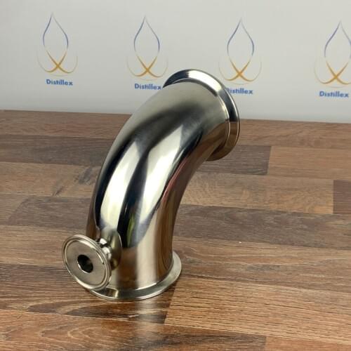 4" Thermowell Elbow 90 degree with 1.5" port, SUS304