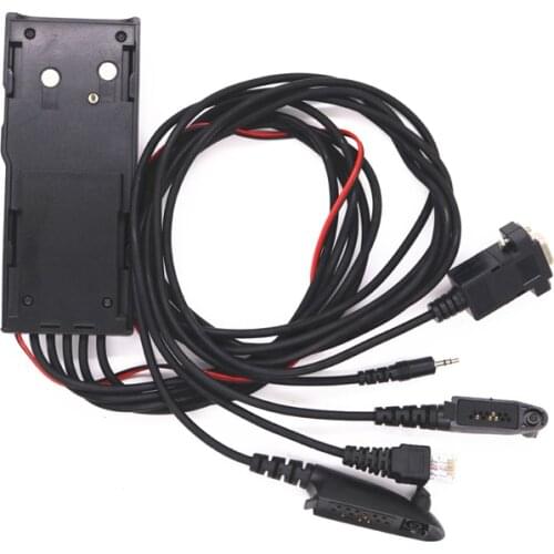 5 in 1 Programming Cable For Motorola GP88 GP300 GP328 GP340 GP328Plus GM300 Pro5150 Two Way Radio