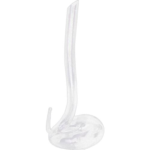 600Ml European and American Creative Snake-Shaped Wine Decanter Lead-Free Crystal Glass Fast Decanter
