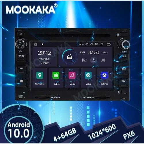 PX6 Android 10.0 4+64G Car Radio For Volkswagen B5/PASSAT 7 1996-2006 GPS Navigation Auto Stereo Recorder Head Unit DSP Carplay