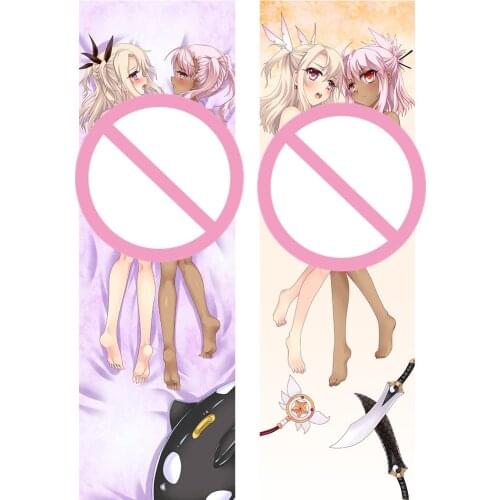 Fate/kaleid liner prisma illya Characters sexy loli illyasviel von einzbern & miyu edelfelt throw pillow cover body Pillowcase