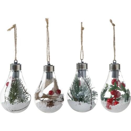 Fairy Garland LED Ball String Lights Waterproof for Christmas Tree Wedding Home Indoor Decoration Christmas Pendant Lights