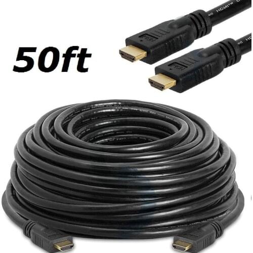 HDMI Cable video cables gold plated 1.4 1080P 3D Cable for HDTV splitter switcher 0.2m 0.3m 0.5m 1m for TV