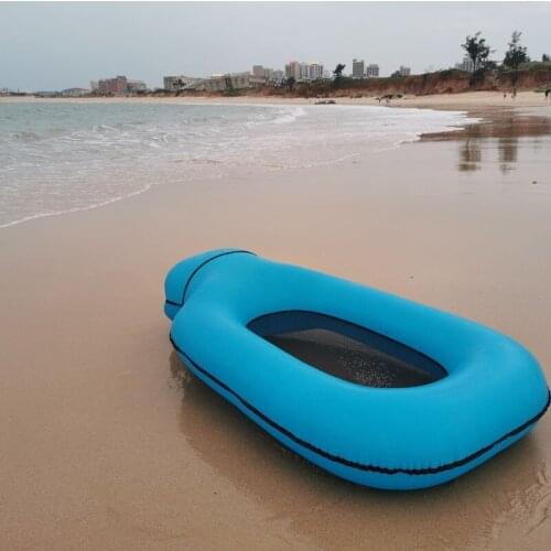 Adult Nylon Inflatable Bed Outdoor Swimming Pool Camping Water Games Beach Mat Lazy Aerated Sofa Living Room Child Air Mattress