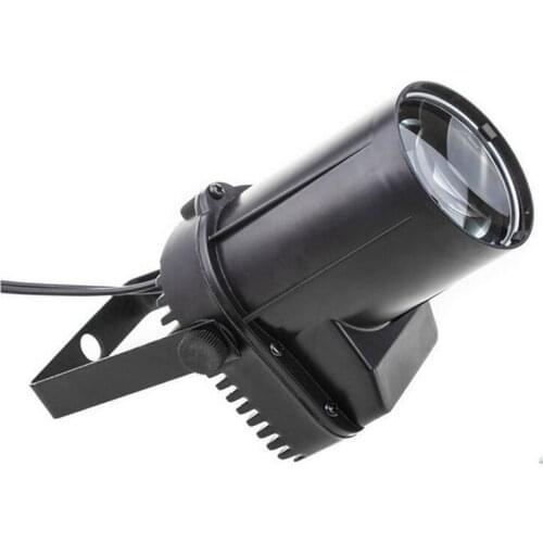 New Disco Stage Lighting LED Spotlight Mount Pinspot DJ Effect Stage Lighting EU PLUG Brand Free shipping