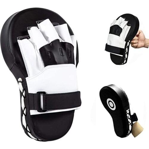 2pcs Kick Boxing Gloves Pad Punch Hand Target Thai Free Fight Pad Kit Karate Mitt Focus Pad Sanda Training Fitness Equipment