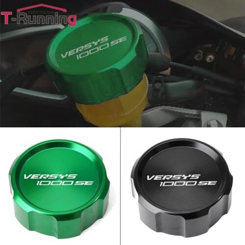 For Kawasaki VERSYS 1000 SE Versys1000 SE 2019 2020 2021 Motorcycle CNC Front Brake Fluid Reservoir Cap Master Cylinder Cover
