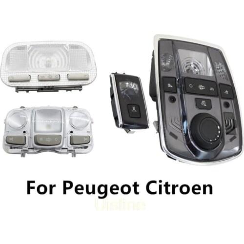 For Peugeot 307 308 301 3008 CITROEN C-QUATRE C-Triomphe C5 Elysee Car ceiling light reading lightAuto Accessories