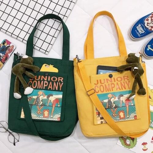 Casual FoldableShopping Bag High Quality Eco friendly Reusable Grocery Tote Handbag Lightweight Shoulder Bags Cross-package