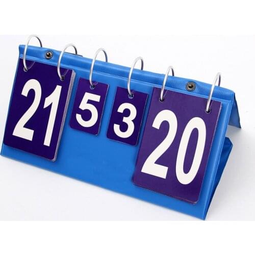 Professional Table Tennis Scoreboard Badminton Count Score Indicator Basketball Scoring Marking Board Device