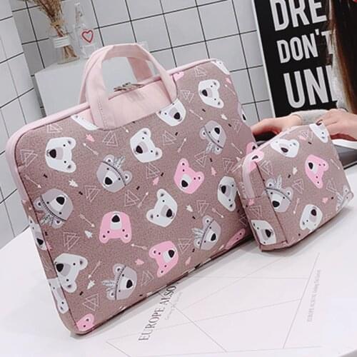 Laptop Bag Sleeve 13.3 14 15 15.6 Inch Notebook Bag For Macbook Air Pro 13 15 Dell Asus HP Acer Laptop Case For Women