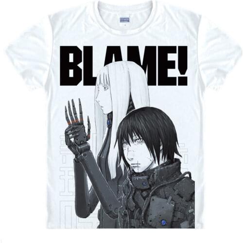 Blame! T-Shirt Killy Shirt coolprint anime and manga awesome top Printed T Shirts cosplay costumes anime cute shirts a