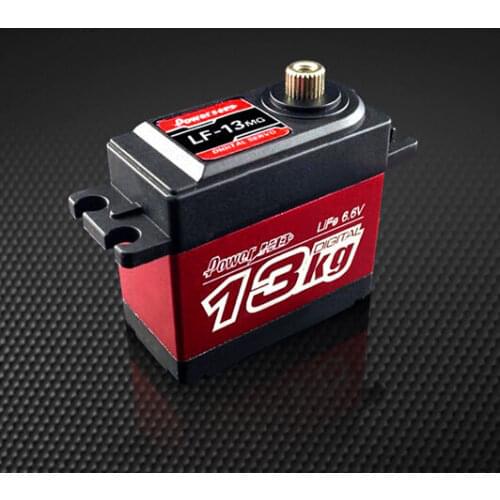 F-13MG Power High Speed Standard Digital 13KG Servo For 1:10 1:8 RC Steering Cars