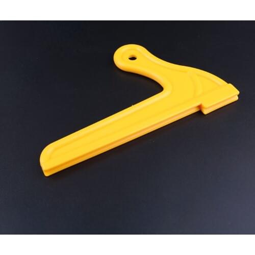 Yellow Safety Hand Protection Sawdust Wood Saw Push Stick for Woodworking Tools