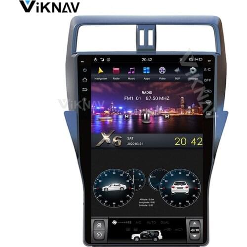 Android system for TOYOTA Land Cruiser Prado 2018 vertical screen multimedia player car GPS navigator auto radio DVD player 16