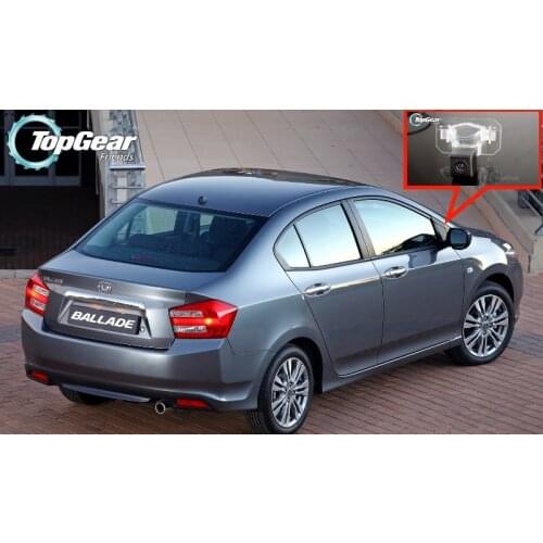 Car Camera For HONDA Ballade 2011~2015 High Quality Rear View Back Up Camera For Top Gear Fans Use | CCD + RCA