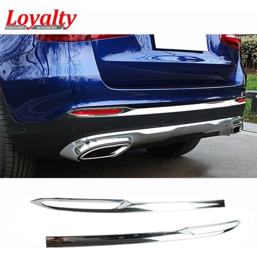 Loyalty For Mercedes-Benz GLC Class 200 300 360 X205 X253 2016 2017 2018 Fog Light Lamp Trim Rear Bumper Car Accessories