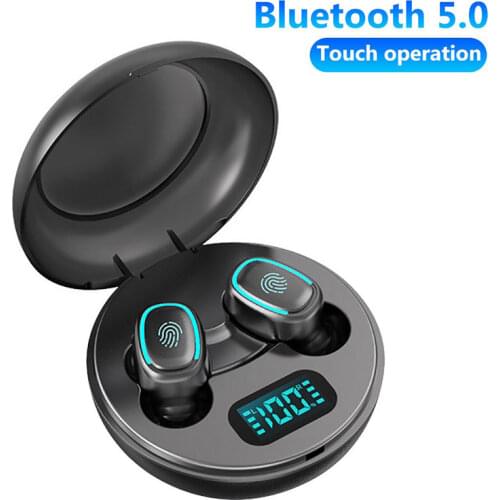 Bluetooth Earphone Wireless Bluetooth Earphones Earloop Noise Cancelling Headset Neckband life Sport In-Ear For All Smart Phones
