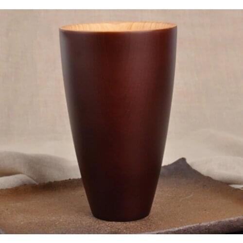 Solid Wood Cup Wine Coffee Tea Beer Water Bottle Cup Mug
