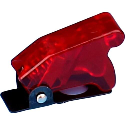 KN-45 Red Green Carbon Color Waterproof Toggle Rocker Switch Safety Cover for 12V Led illuminated ON OFF Toggle Switch