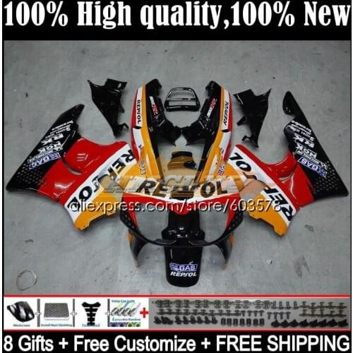 Body For HONDA CBR893RR CBR900RR CBR 893RR 1994 1995 1996 1997 31CL.64 CBR900 CBR893 CBR 893 RR 94 95 96 97 Fairing red orange