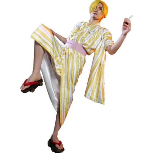 One piece Vinsmoke Sanji Cosplay Costume Halloween Costumes