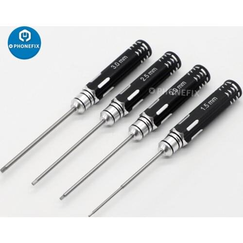 4 IN 1 1.5mm/2mm/2.5mm/3mm Hex Screwdriver Tools Kit Set For RC Helicopter DJI Spark/Mavic Pro/ Mini Drone Disassemble Repair