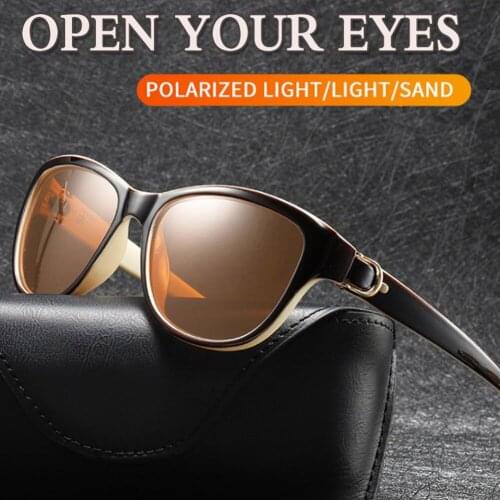 Luxury Brand Design Cat Eye Polarized Sunglasses Men Women Lady Elegant Sun Glasses Female Driving Eyewear Oculos De Sol New