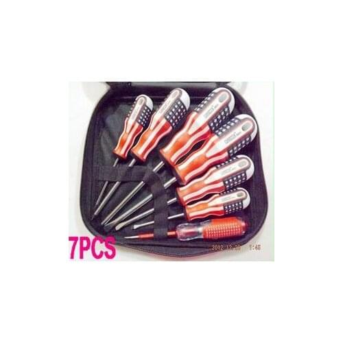 Made in China cheap and good quality hand tool 7pcs USA type screwdriver set NO.9653