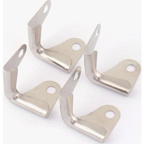 21mm Silver Corner Protectors Metal Corners with Retro Pattern Corner Protector for Boxes, Tables and Books Corner Bracket Jewel