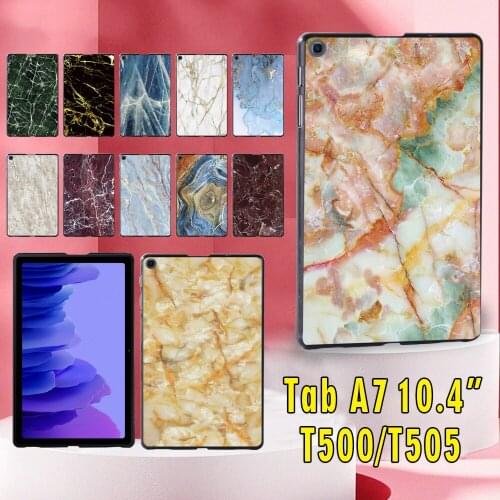 For Samsung Galaxy Tab A7 10.4 Inch 2020 Tablet Hard Shell Case for T500 T505 High Quality Plastic Protective Shell