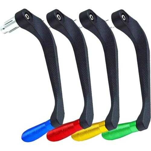 1Pair Motorcycle Universal Handlebar Grips Guard Brake Clutch Levers Handle Bar Guard Protect For Kawasaki Honda Yamaha Suzuki