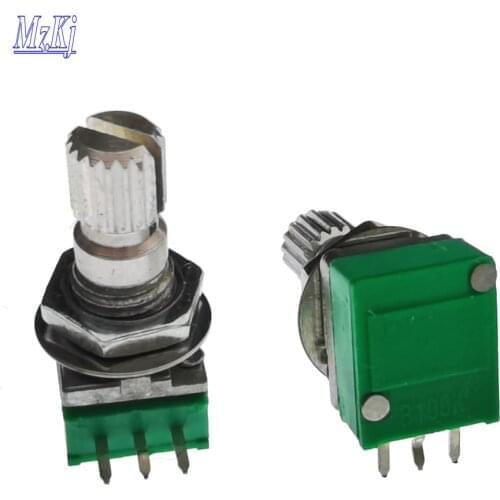 5PCS R09-B-15MM New Original 1K 5K 10K 20K 50K 100K 500k Rotary Potentiometer