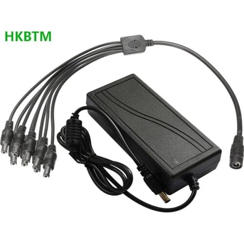 DC 12V 5A Power Supply Adapter Power Cable for CCTV Security Camera DVR Analog AHD TVI CVI camera DVR Systems