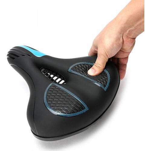 Waterproof Breathable Mountain Bike Cushion Outdoor Hollow Soft Bicycle Saddle Antiskid Thickening Wearable Cycling Seat